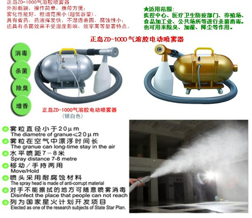 電動氣溶膠噴霧器