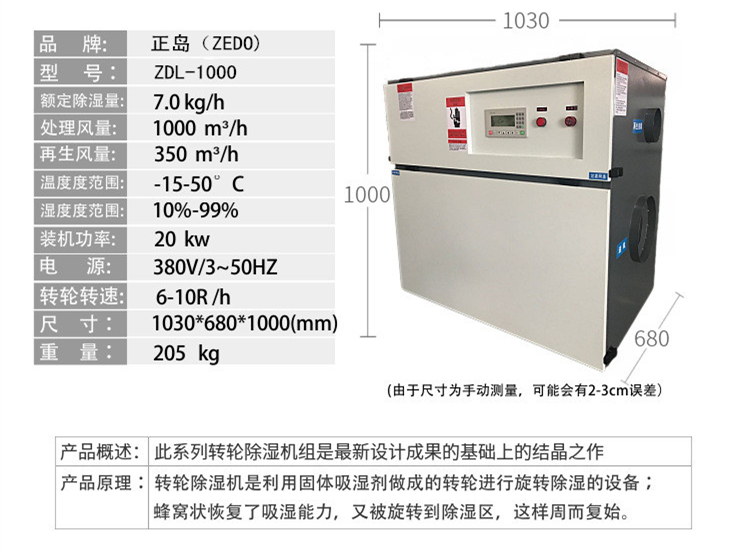 轉(zhuǎn)輪除濕機