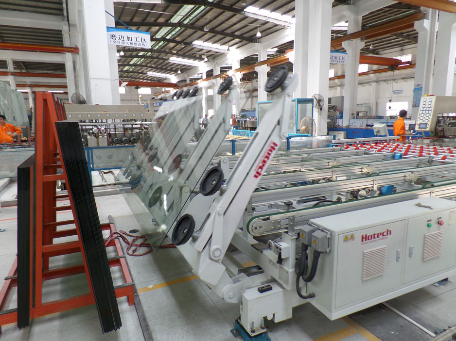 磨邊自動(dòng)上片機(jī)組