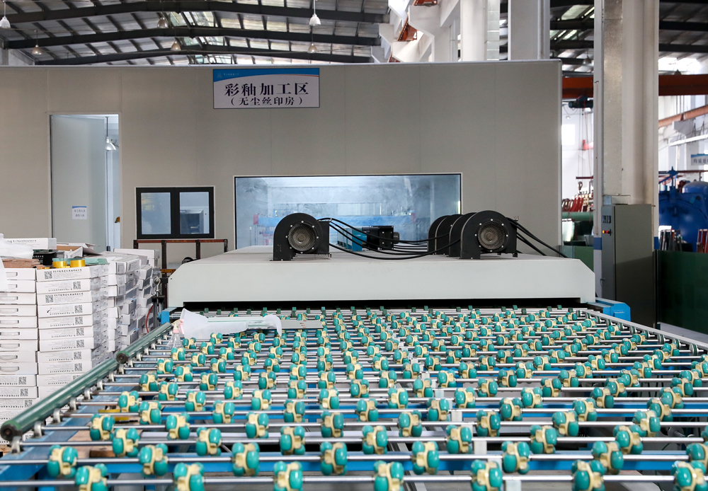 全自動彩釉生產線