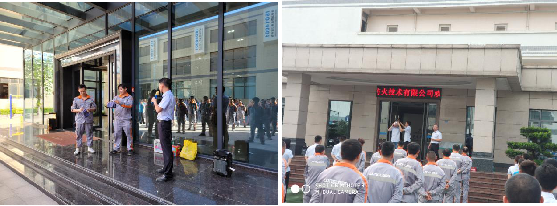 毛巾和防煙面罩使用演練